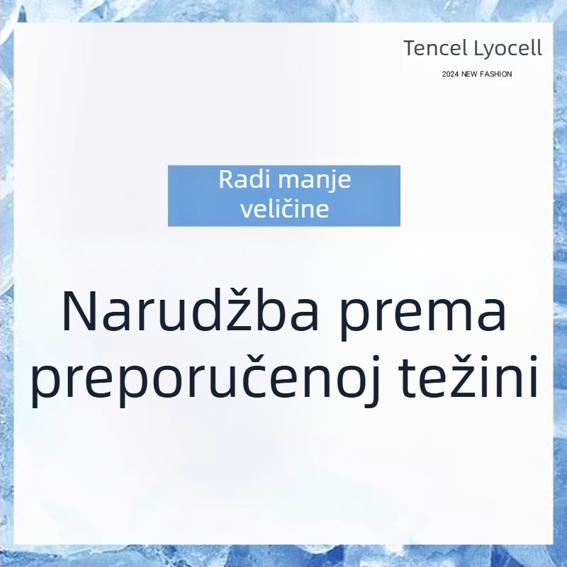 Ženske hlače Lyocell denim, lagane za ljeto, novi model 2026, svijetla boja, drapiran kroj, široke hlače s visokim strukom