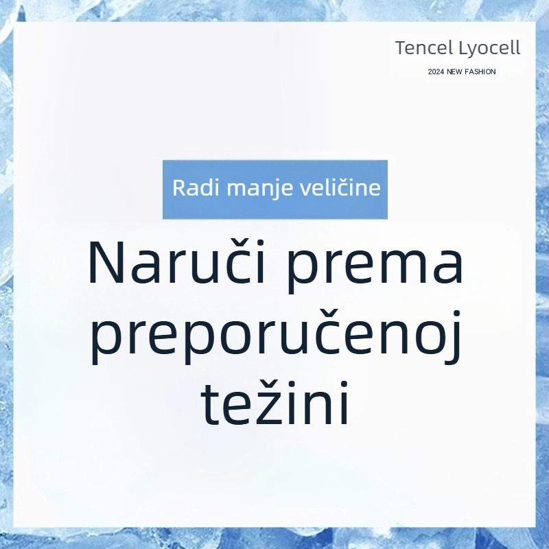 Ženske hlače Lyocell denim, lagane za ljeto, novi model 2026, svijetla boja, drapiran kroj, široke hlače s visokim strukom