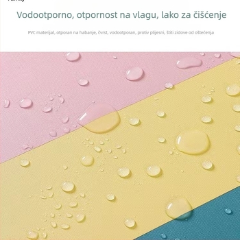 Samoljepljiva vodootporna i otporna na vlagu debela tapeta za spavaću sobu i dnevni boravak.