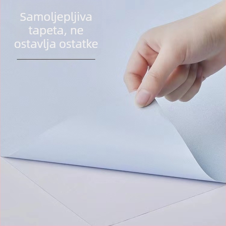 Samoljepljiva vodootporna i otporna na vlagu debela tapeta za spavaću sobu i dnevni boravak.