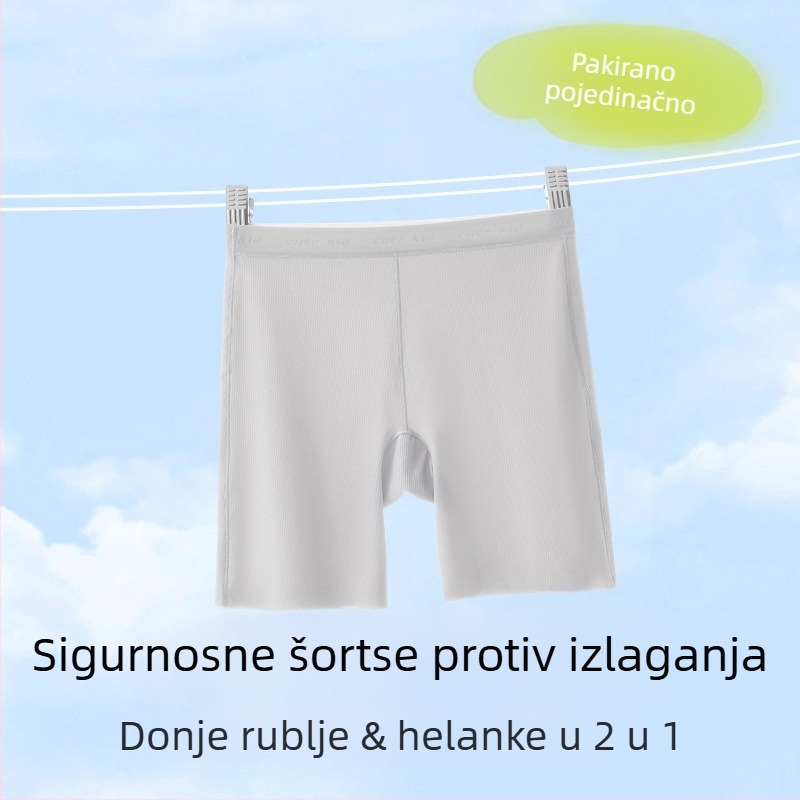 Djevojčice Class A sigurnosne šorc-gacice, Ice Silk, Nylon 72%, za djecu iznad 8 godina (iznad 140 cm), ljeto 2025