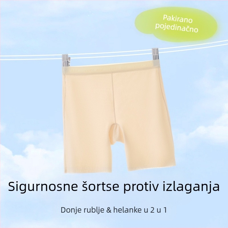 Djevojčice Class A sigurnosne šorc-gacice, Ice Silk, Nylon 72%, za djecu iznad 8 godina (iznad 140 cm), ljeto 2025