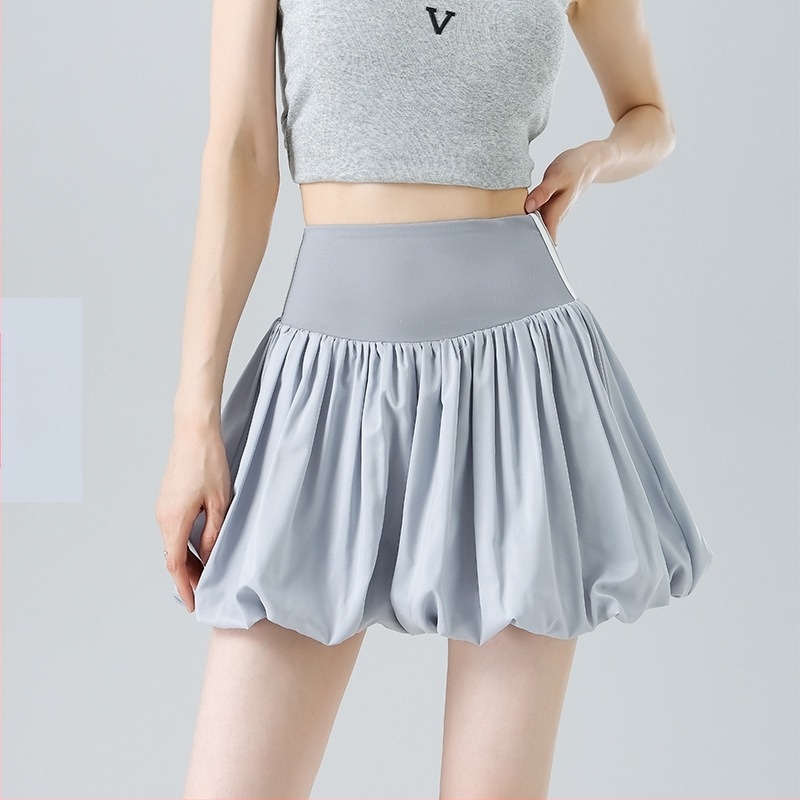 Pola s visokim strukom s cvjetnim motivom za golf i tenis – elastična tkanina, ljetna laganost, 2025