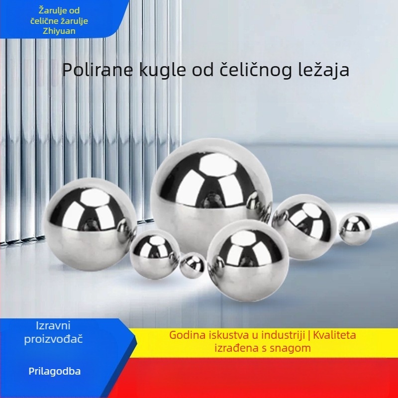Ležajne čelične kuglice, precizne tvrde kuglice, ogledna površina, mehanička oprema za brušenje