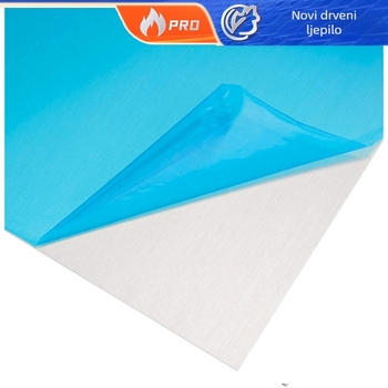 PE zaštitna folija za aluminijske ploče, traka s mogućnošću ispisa i prilagodbe; debljina 30–120 μm, širina 100–2000 cm, duljina 100–2000 m, ljepilo na bazi vode, visoka transparentnost