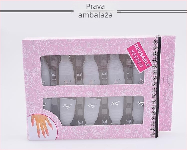 Set klipseva za uklanjanje noktiju, model Armor-removal sleeve, neto težina 72 g, pakiranje 10 kutija