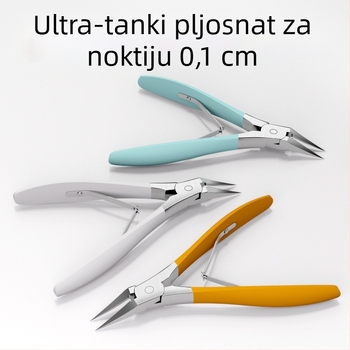Mingxiang kliješta za urasle nokte – plastika + nehrđajući čelik, prijenosno kućna njega, kliješta za kanale noktiju, višenamjenske pincete