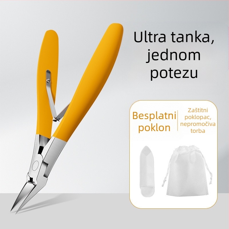 Mingxiang kliješta za urasle nokte – plastika + nehrđajući čelik, prijenosno kućna njega, kliješta za kanale noktiju, višenamjenske pincete