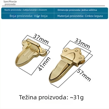 Brava za pribor za prtljagu - Model Y1627 - Metal Yongrun