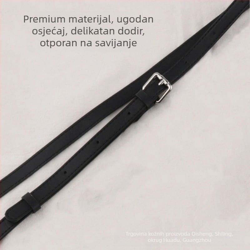 Zamjenski remen za torbu od PU kože, podesiv za nošenje preko ramena ili crossbody, jednostavan dizajn