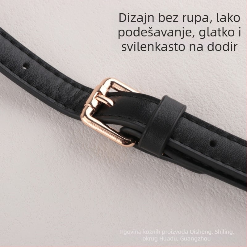 Zamjenski remen za torbu od PU kože, podesiv za nošenje preko ramena ili crossbody, jednostavan dizajn