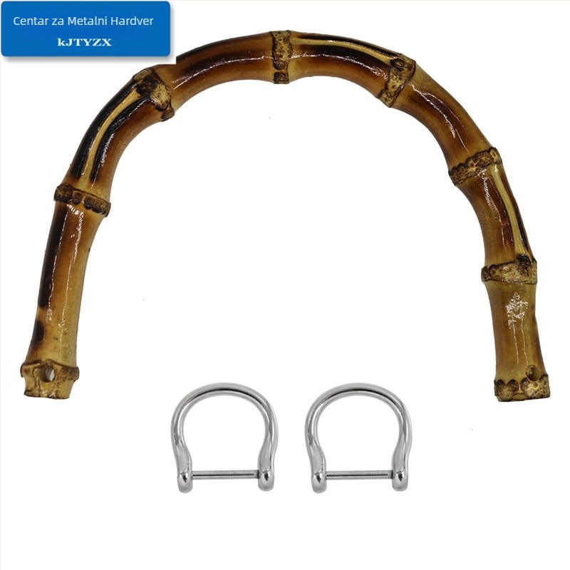 Koujin bambus ručka, metalna konstrukcija, dodaci za prtljagu, dizajn od bambusa