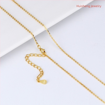 S925 sterling srebro, O-vezica za dekolte, privjesak s natpisom, korejski stil, podesiva duljina