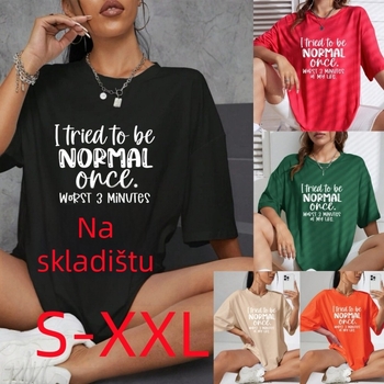 T-majica kratkih rukava, poliestersko-spandeks smjesa, okrugli izrez, kratki rukavi, ljeto 2024