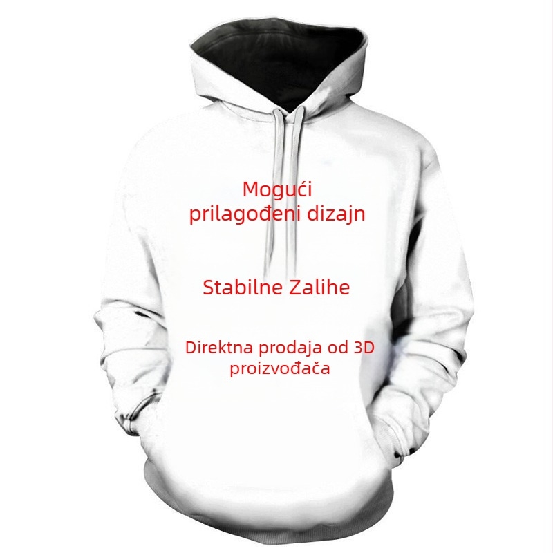 Muški dugi rukav pulover s zvjezdastim geometrijskim printom na tkanini milk silk i poliester, prilagodljiv kroj, okrugli izrez, svakodnevni stil