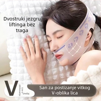 BYFE Maska za spavanje za lifting lica u obliku V, jednoslojna ljuska, neelektrična, model 2024120715