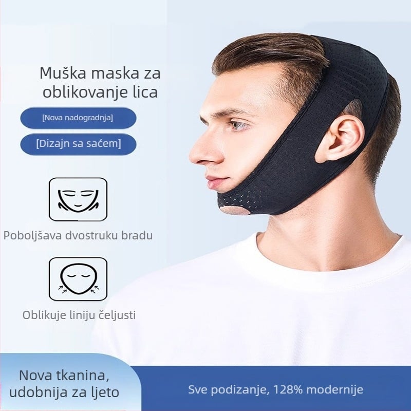 Maska za oblikovanje lica u V obliku – podizanje i zatezanje, model K-208, 2023, ručna, maska tipa, kućište od jednog dijela