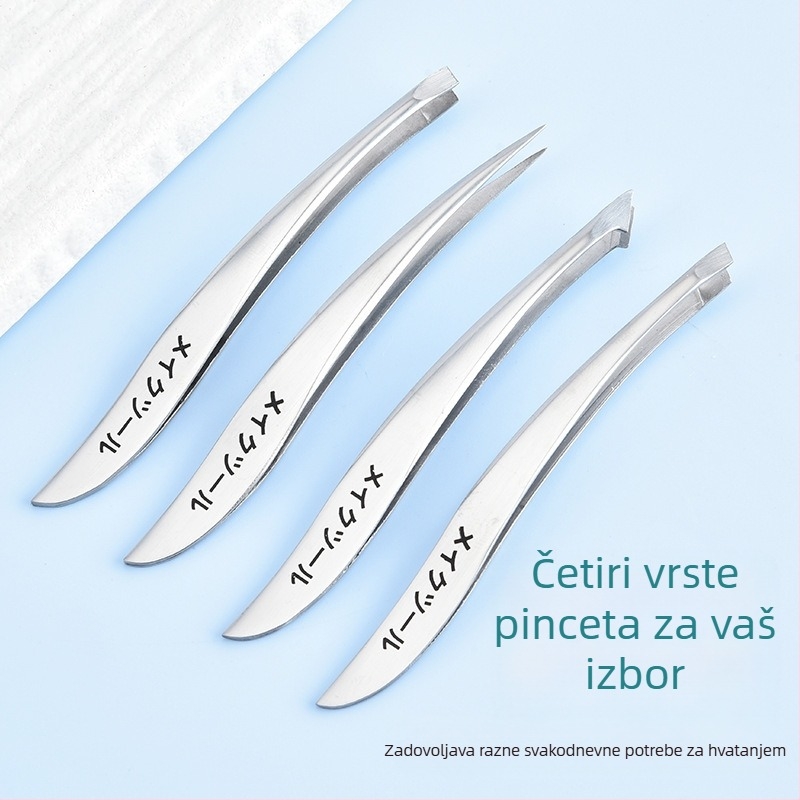 Fengcheng klips za obrve od nehrđajućeg čelika — set kozmetičkih alata