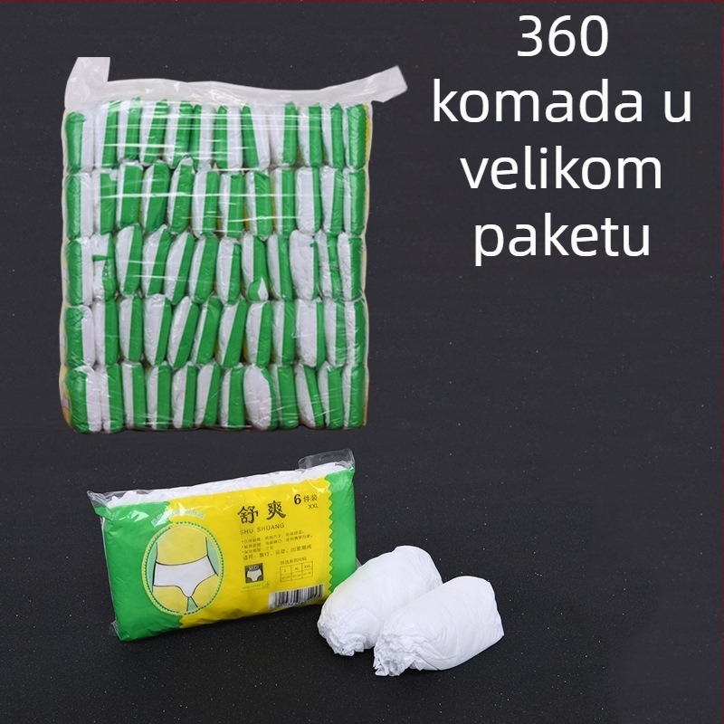 Jednokratne gaće za saunu od netkanog materijala, bez šavova, srednji struk, elastičan otvor