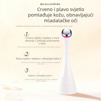 Prijenosno uređaj za njegu oka protiv bora i regeneraciju kože, IPX8 vodootporno, ugrađena baterija 300–500 mAh, za kućnu upotrebu.