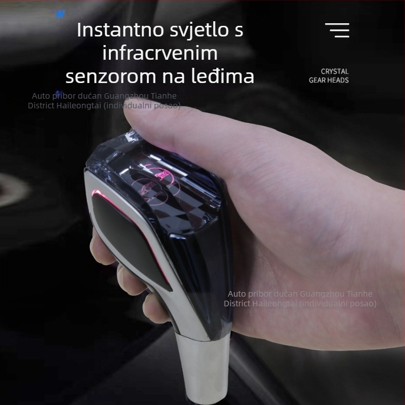 JINQING 167 univerzalna svjetleća kristalna ručica mjenjača