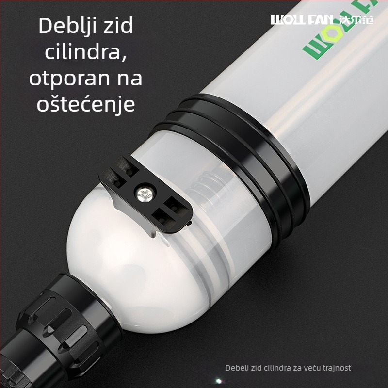 Ekstraktor ulja s igličastim cilindrom – dvostruko namijenjen za punjenje i pumpanje – Wallfan ABS plastika, za auto popravke