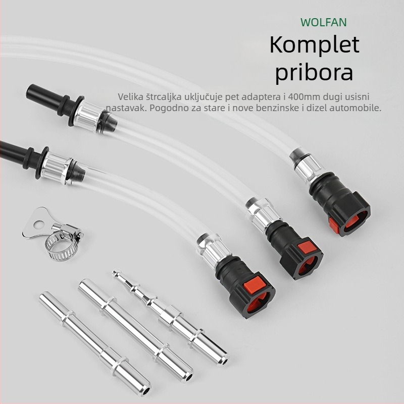 Ekstraktor ulja s igličastim cilindrom – dvostruko namijenjen za punjenje i pumpanje – Wallfan ABS plastika, za auto popravke