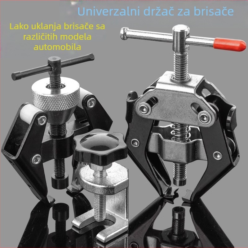 Alat za uklanjanje ručice brisača automobila — toplo obrađeni visoko ugljični čelik; za uklanjanje ručice brisača i baterijskih terminala