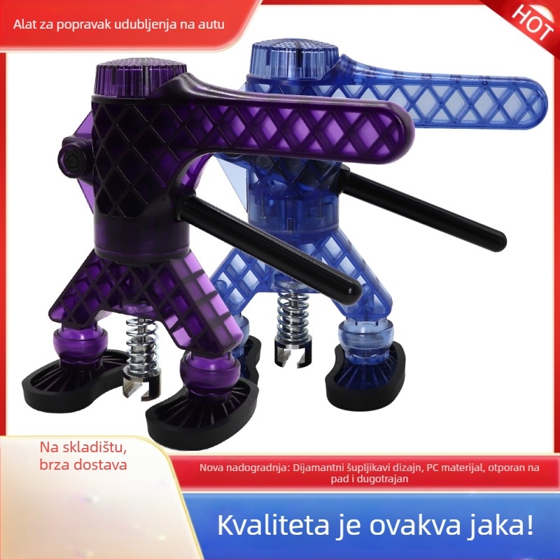 Alat za popravak udubljenja na automobilu – kliješta za pritisk i vuču, usisne kliješte za obnavljanje konkavnih/konveksnih mjesta; Model 645362, Marka Xin Junpeng