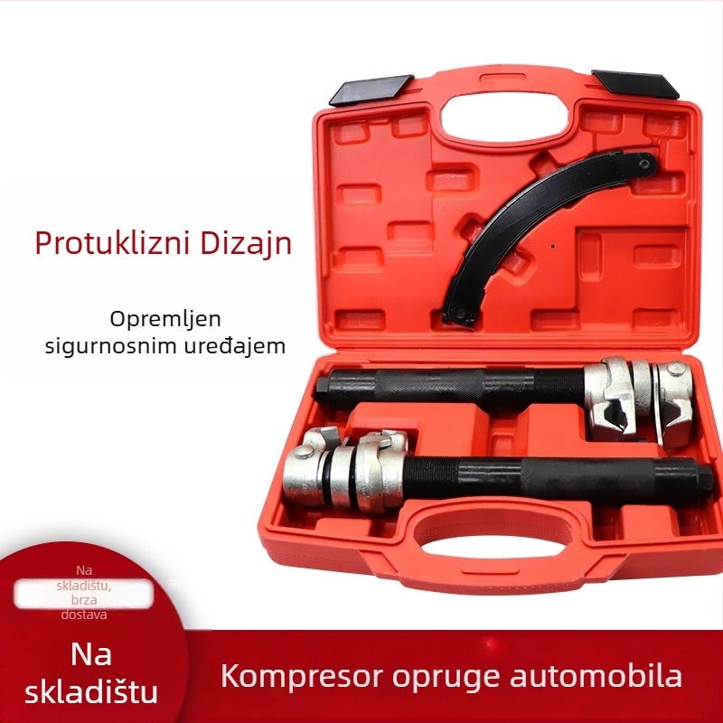 Claw-style kompresor opružina za automobil, alat za demontažu i montažu, No. 45 čelik