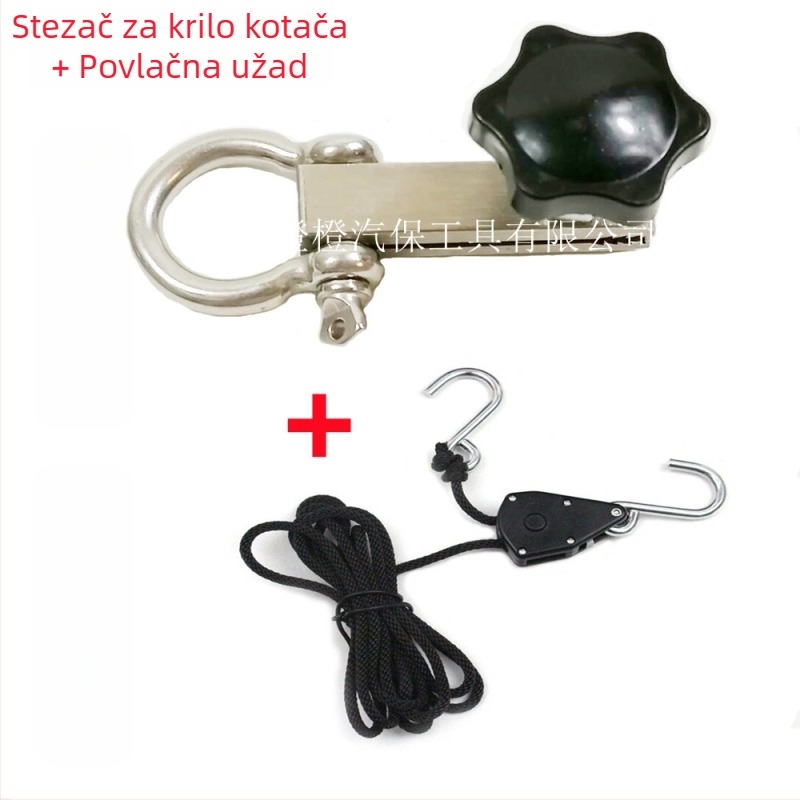 Klip za rub kolnika automobila za popravak udubljenja, nehrđajući čelik, model 0012, porijeklo Suzhou, marka Orange Auto Insurance Tools