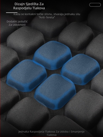 Sjedalo za motocikl sa zaštitom od sunca, sve-sezonska izolacija, lanena navlaka