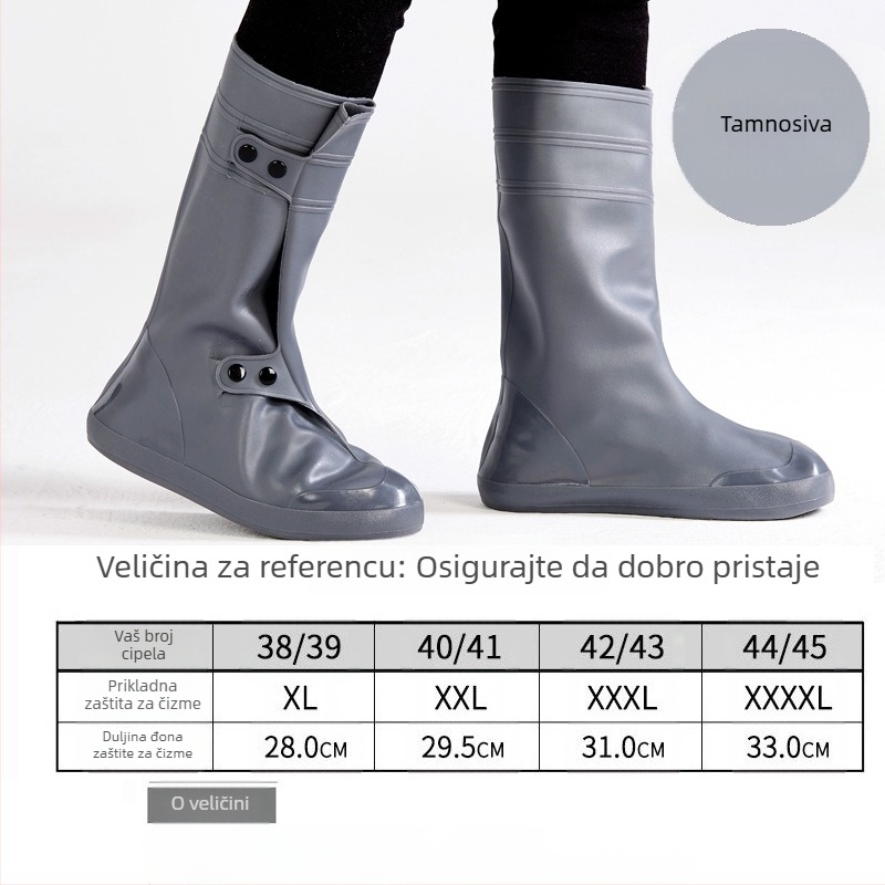 Just Sail vodootporna navlaka za cipele, protiv prljavštine, moderan minimalistički stil, 60 kom.