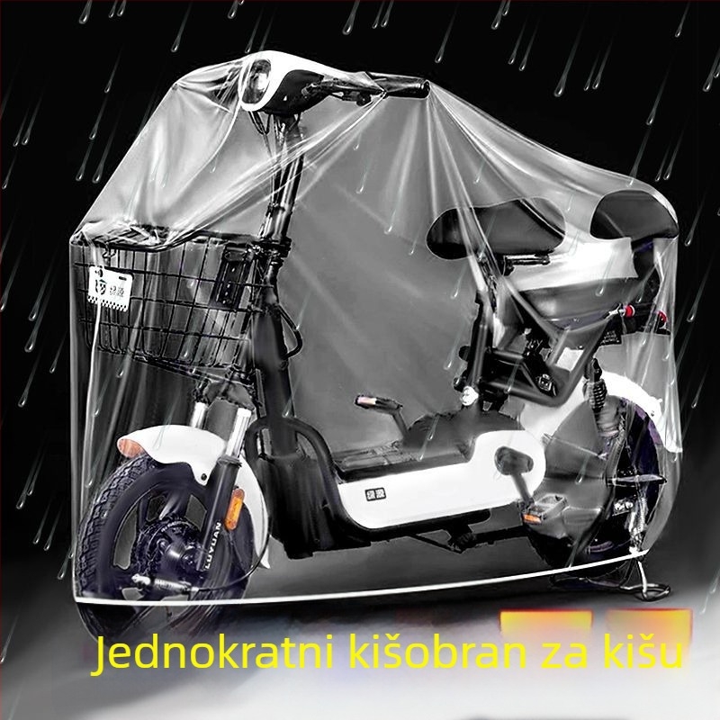 Navlaka za električno vozilo, otporna na kišu i prašinu, jednostavan stil