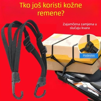Remen za pričvršćivanje motocikla s elastičnom užadi, pojas za prtljagu, nosivost 50 kg, materijal: vlakno, marka Independent, nije uvezeno