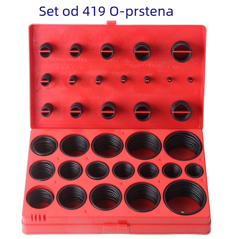 O-prsten brtva za zračni ventil, univerzalno, otporno na visoki tlak, nitrilna guma