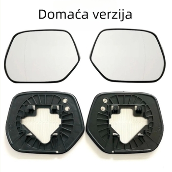 Zadnje ogledalo automobila, Model 92109, Ravno ogledalo, 12V, Kompatibilno s Honda CR-V III 2006-2012