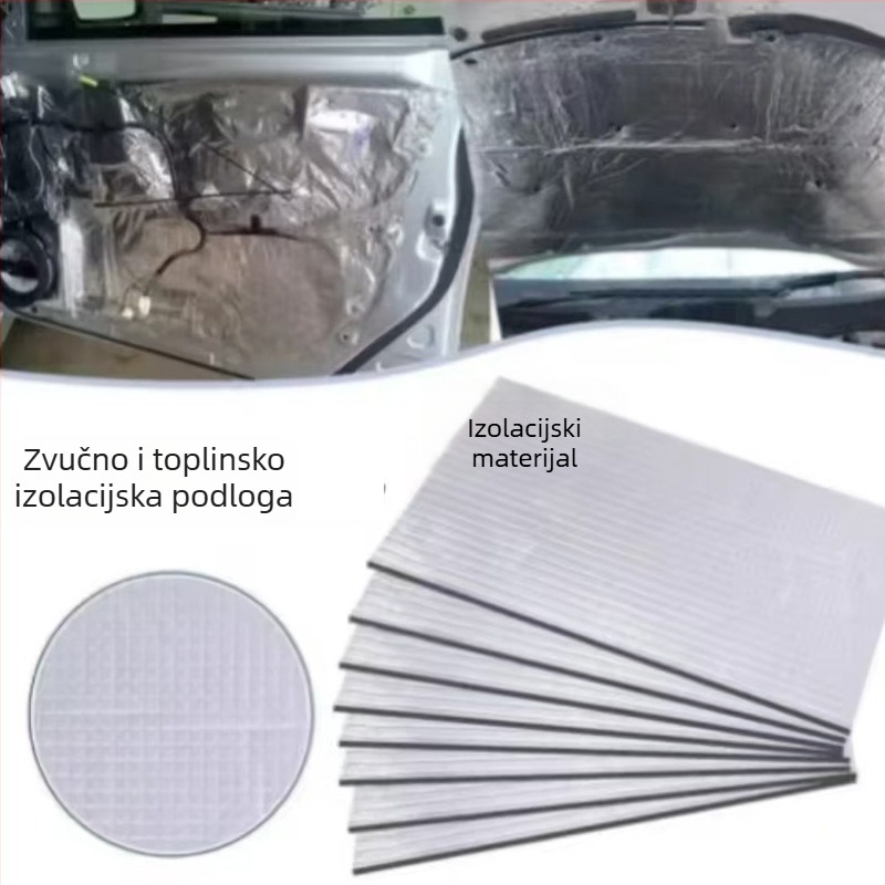 Auto panel zvučne izolacije, serija: Auto panel zvučne izolacije; zvučna izolacijska komponenta: auto; proizvodi za zvučnu izolaciju: pamuk za zvučnu izolaciju; materijal: Drugo