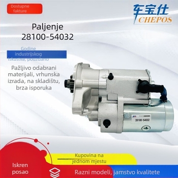 Pokretač za Toyota seriju 2810054032, 2810054150 i 2810054481 — 11 zuba, 12V, 2.7 kW, težina 5.3 kg, broj dijela 10054320