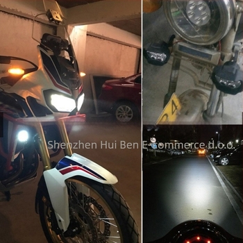 LED svjetlo za maglu za motocikl 6LED, 18W, 12-80V, aluminij