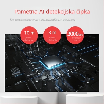 Višefunkcijski detektor kamera s detekcijom skrivenih kamera i infracrvenog signala, prijenosni - Yuwo y3pro