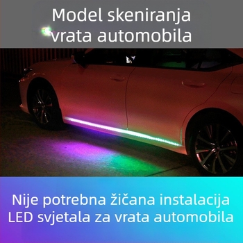 LED svjetlo za bočna vrata automobila, model Door side streamer light, 12V, vijek trajanja 100000 h