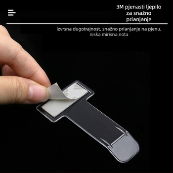 Kutni klip – plastični klip za vizitke, račune i parkirne kartice