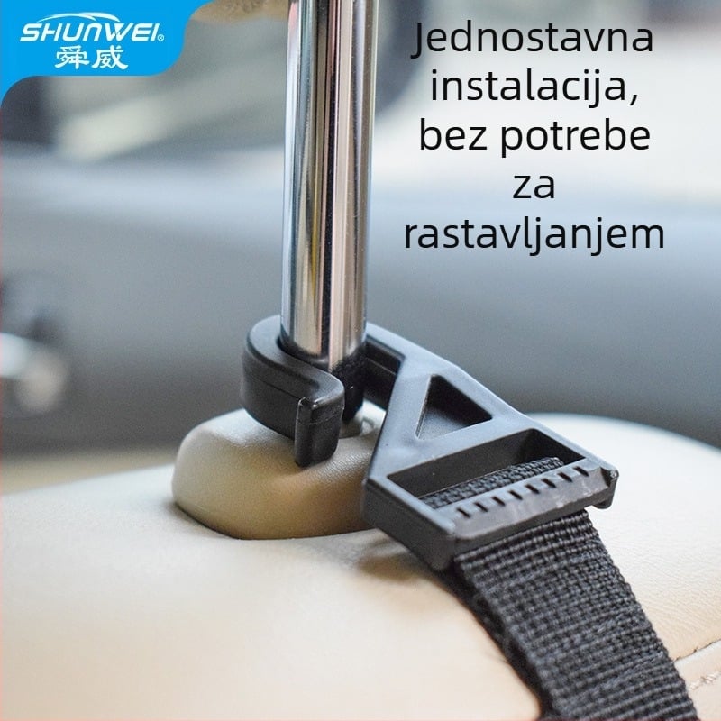 Shun Wei auto kuka, plastična, teleskopska, podesiva duljina uz mogućnost prilagodbe, unutarnja dekoracija i skladištenje