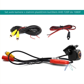 Zadnja kamera za vozilo s 2K fisheye širokim kutem, AHD, 1080x720, 12V, IP68