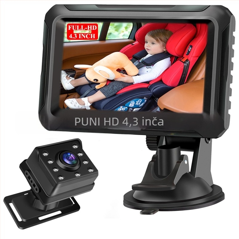 Monitor za vožnju unatrag automobila CLT-805, IPS zaslon, 1920x1080, PAL format