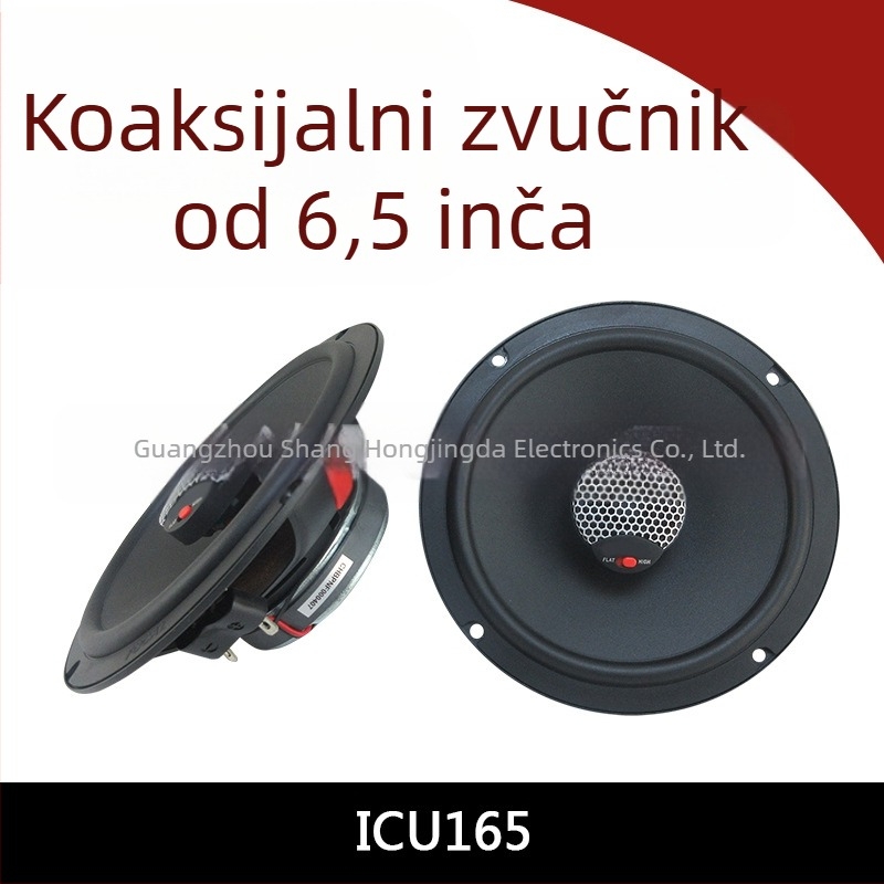 Auto zvučnik ICU165 - Jin, koaksijalni dizajn, 4 Ω, 12 V