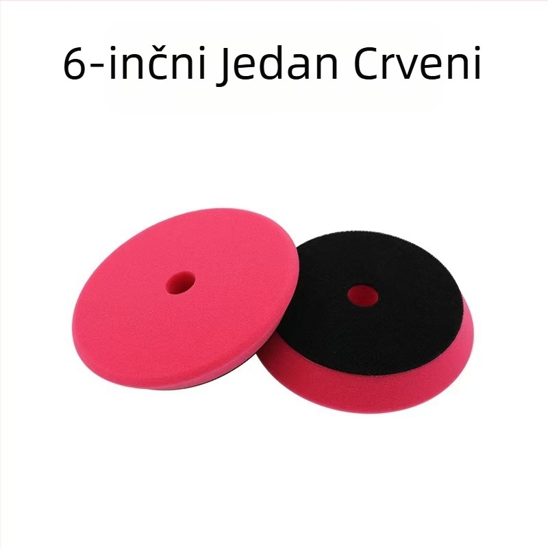 Polirajući kotač s T-tipom ruba za automobile; materijal: spužvasti kompozit; abrazivno: spužva; otvor 20 mm; kompatibilan s DA/RO strojevima