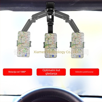 Višefunkcionalni držač za telefon u automobilu (Model Z001, Tip: držač za auto, Namjena: U automobilu, Prilagodljivost: Podržana)