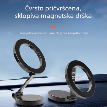 Univerzalni magnetski držač za telefon u autu – za instrument ploču; Marka: Yizhi Valley; Ugradnja: magnetsko prislanjanje; Kompatibilnost: univerzalna